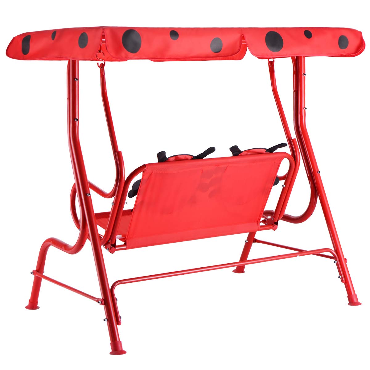Easy assembly guide helps set up the Costzon swing quickly.