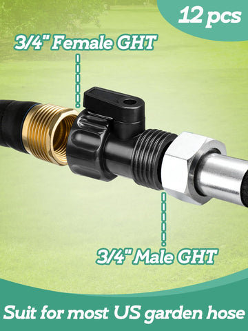 Cosweet 12-pack valves on display for versatile watering setups