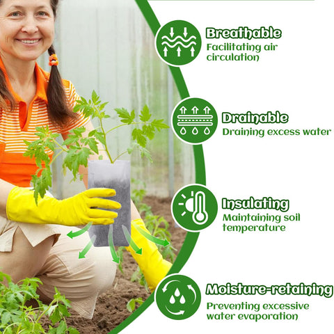 Cosweet insulation and moisture retention protects plants in dry conditions
