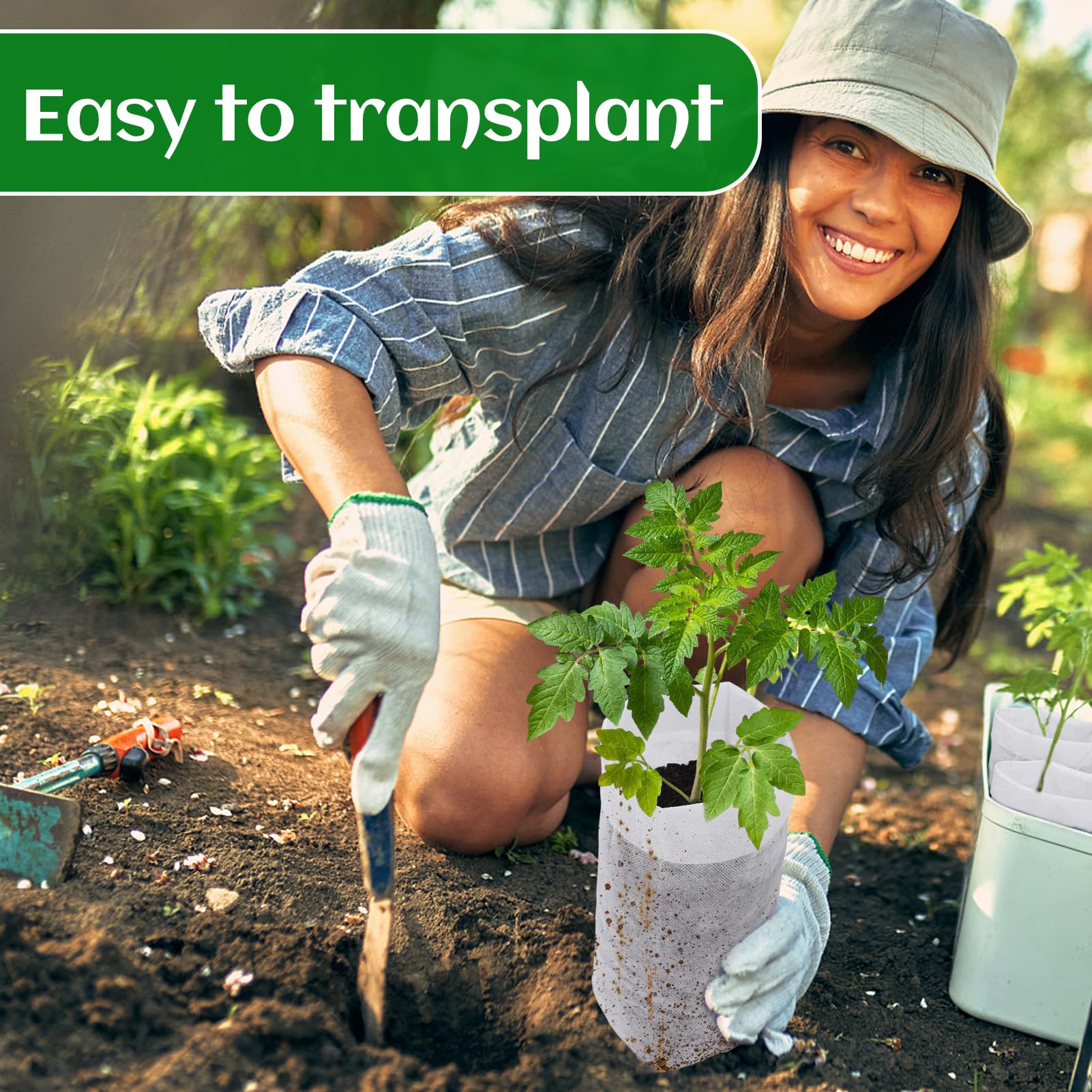 Cosweet multi-purpose bags suit seeds, flowers, and vegetables
