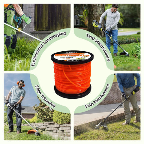 COSY GARDEN TOOLS universal compatibility with gas and electric trimmers