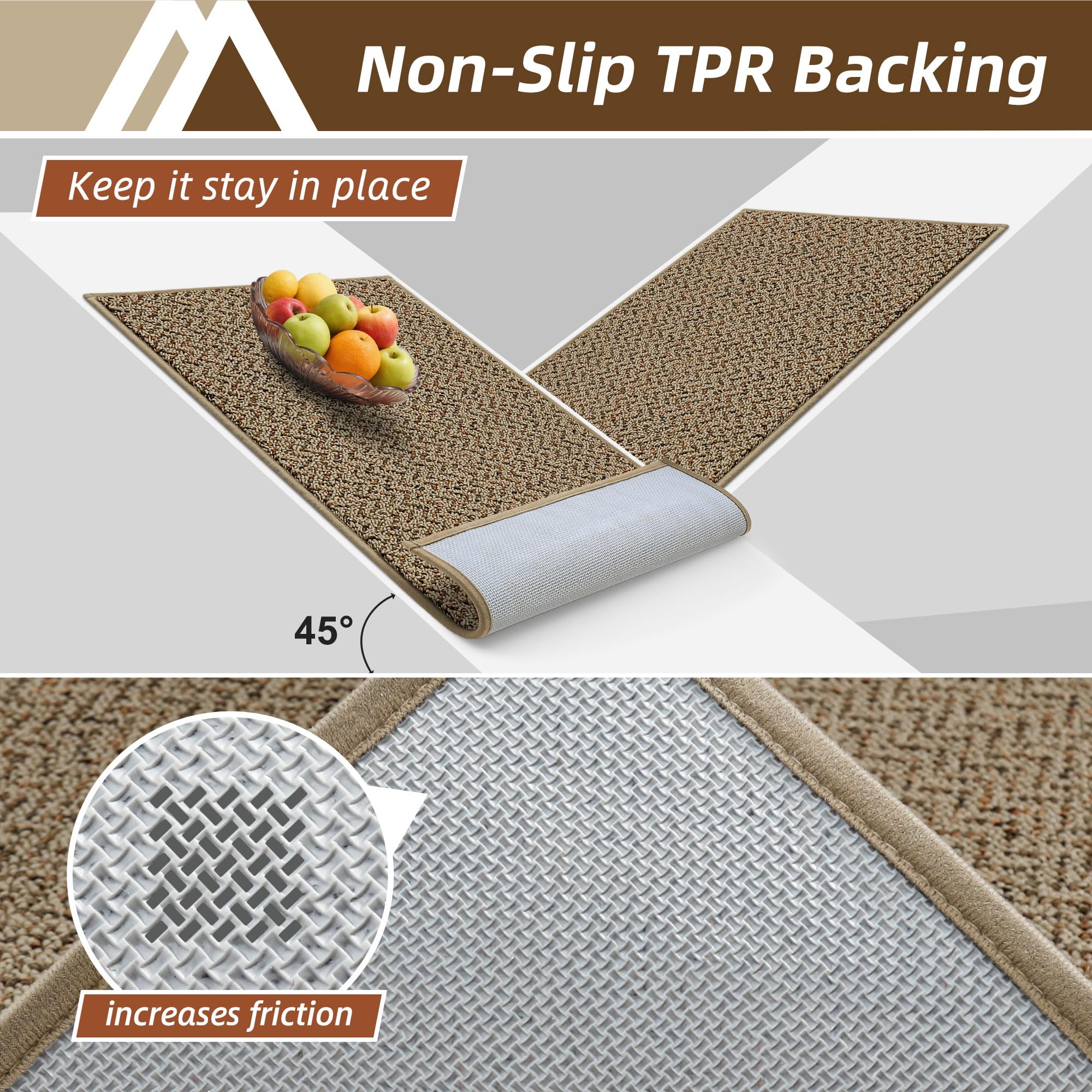 COSY HOMEER machine-washable mat simplifies maintenance