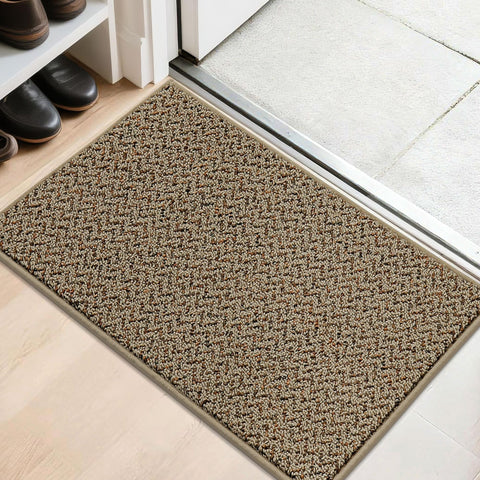 COSY HOMEER door mat moisture-dirt trap weave keeps entryways clean and dry