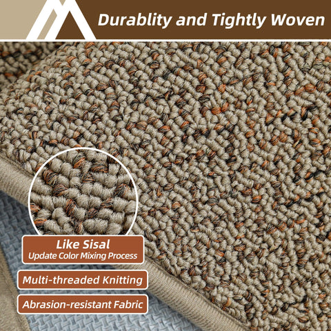 COSY HOMEER door mat with non-slip back stays in place on busy doorways.