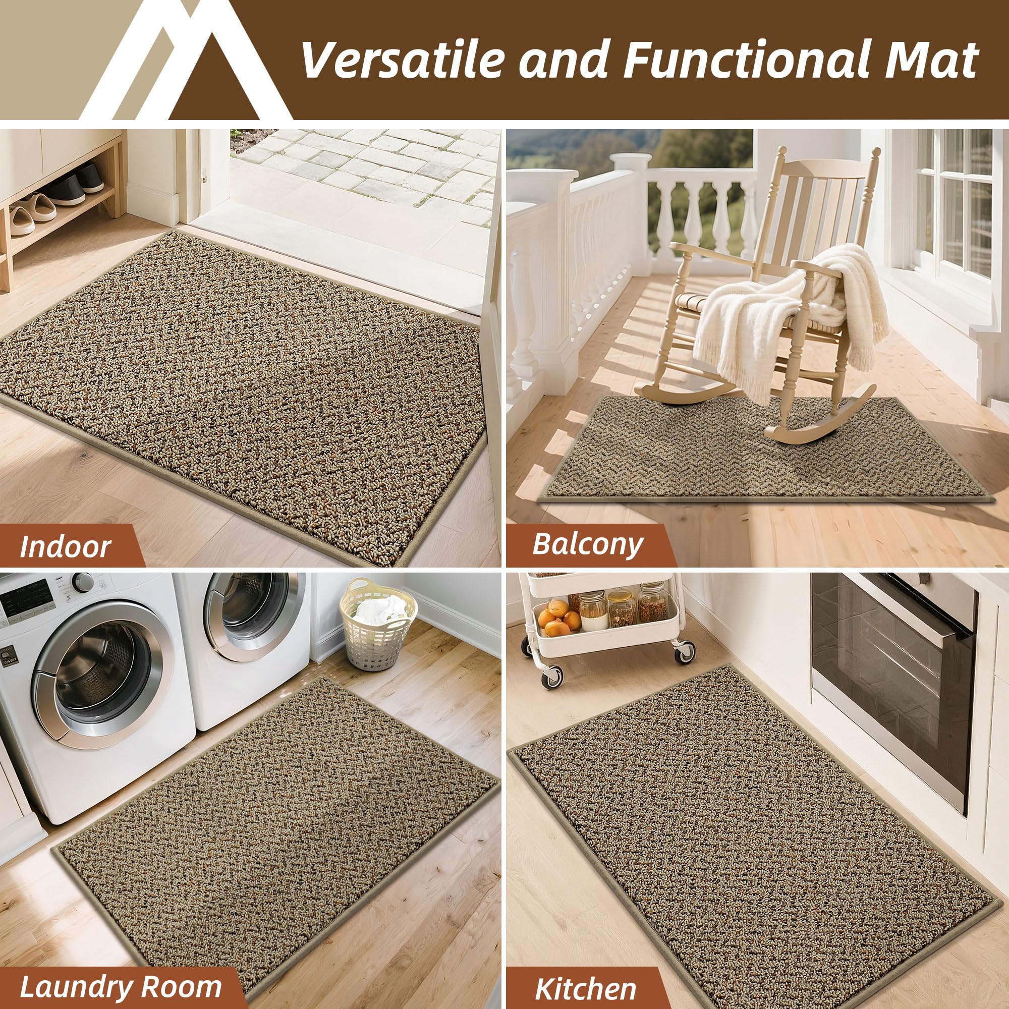 COSY HOMEER entryway mat for front or back doors.