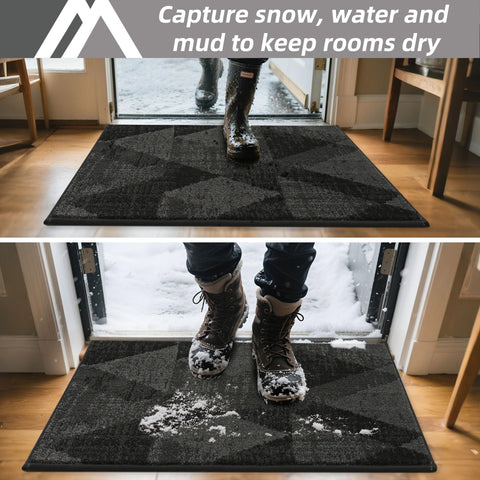 COSY HOMEER rug demonstrates dirt-trap capability at the entry
