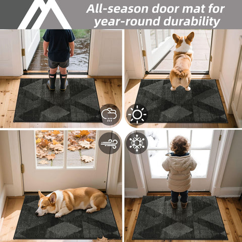 COSY HOMEER entryway rug ready for high-traffic area