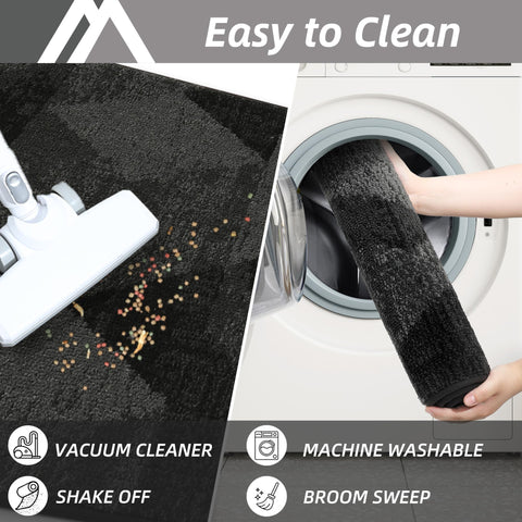 COSY HOMEER pet-friendly rug handles muddy paws with soft fibers