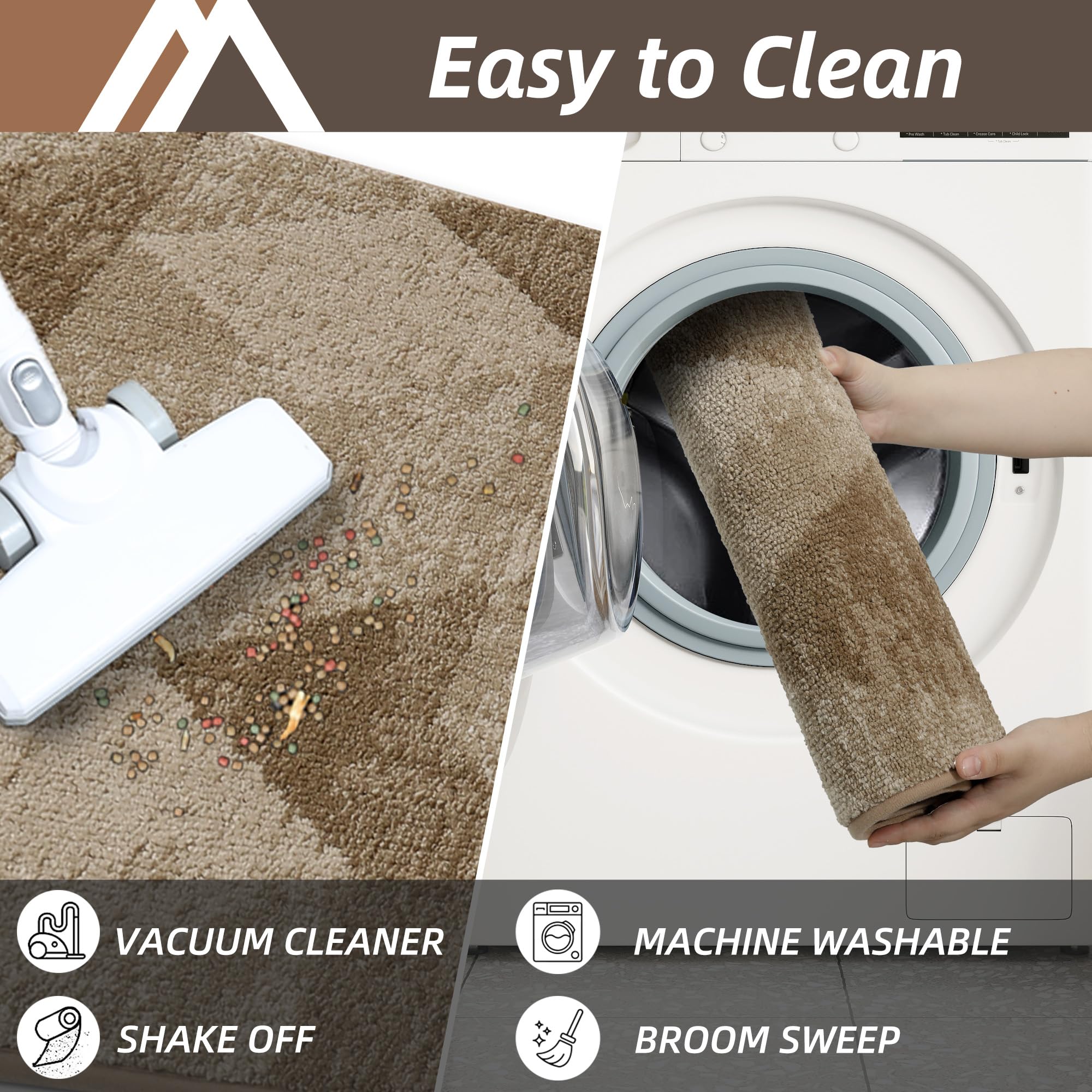 COSY HOMEER durable edges resist fraying after daily pet traffic.