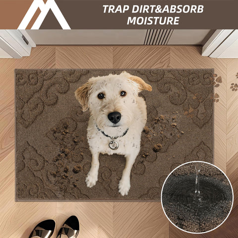 COSY HOMEER non-slip backing ensures a stable mat on floors.