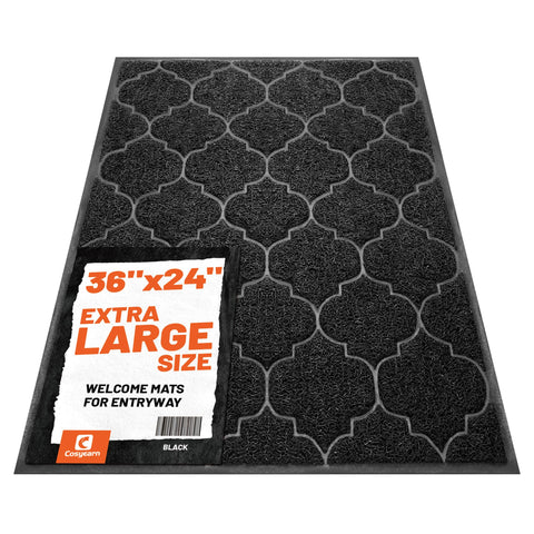 Cosyearn mat easy to clean by shaking vacuuming or rinsing
