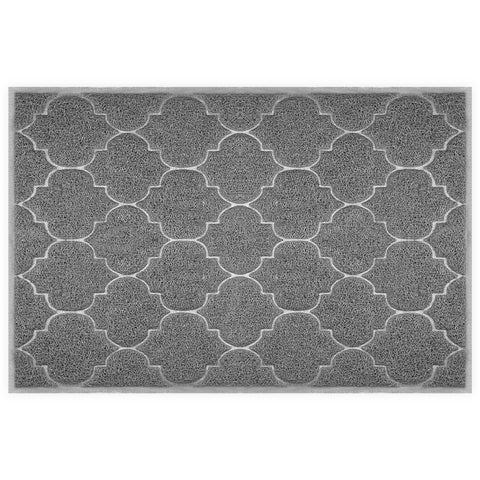 Cosyearn front doormat offers a soft step while keeping floors cleaner.
