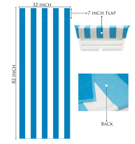 COTTON CRAFT pool towel soft terry cotton with plush feel after swimming