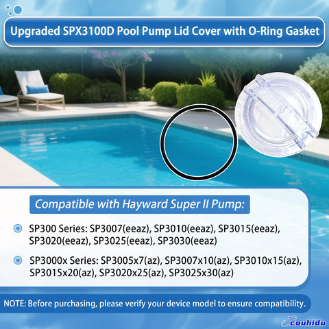 Couhidu O ring gasket for SPX3100D lid replacement