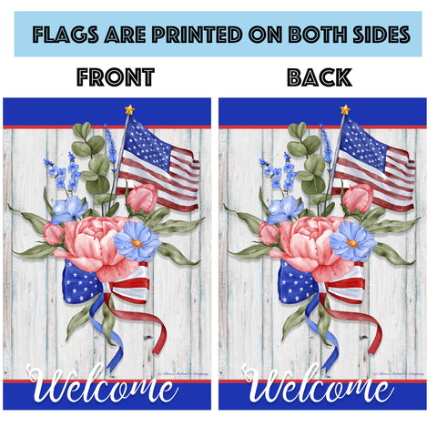 Country Charm Garden Flags winter design brings festive charm to lawns.