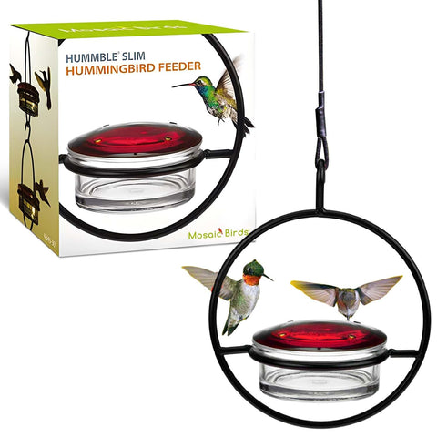 Couronne Co Mosaic Birds Hummble Slim feeder maintenance is simple with handwashing after use.