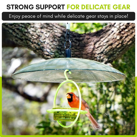 Couronne Co Mosaic Birds M955-200 secure suspension for glass weather baffles