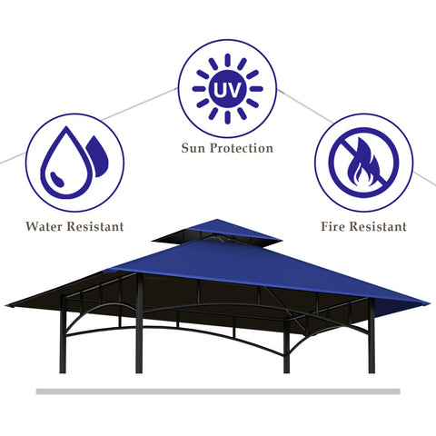 COVBOARD top canopy double-roof design promoting airflow.