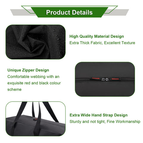 Cover Geny convertible tool-roll crossbody carry for on-the-go grilling