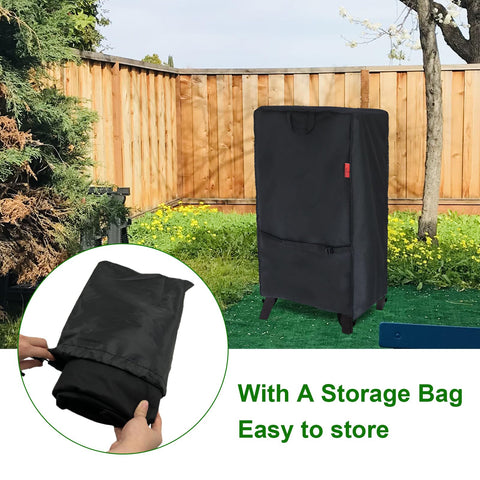 Cover Geny Dyna-Glo 30-inch smoker cover guards against weather and wear.