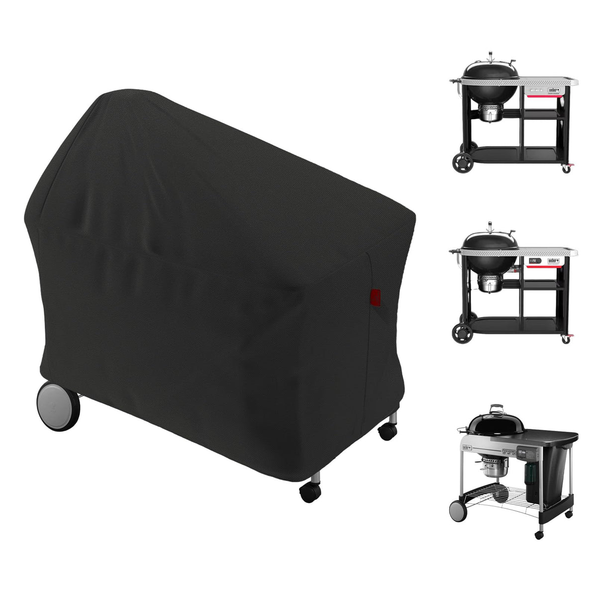 Cover Geny grill cover for Weber 22-inch fit protects from rain and sun.