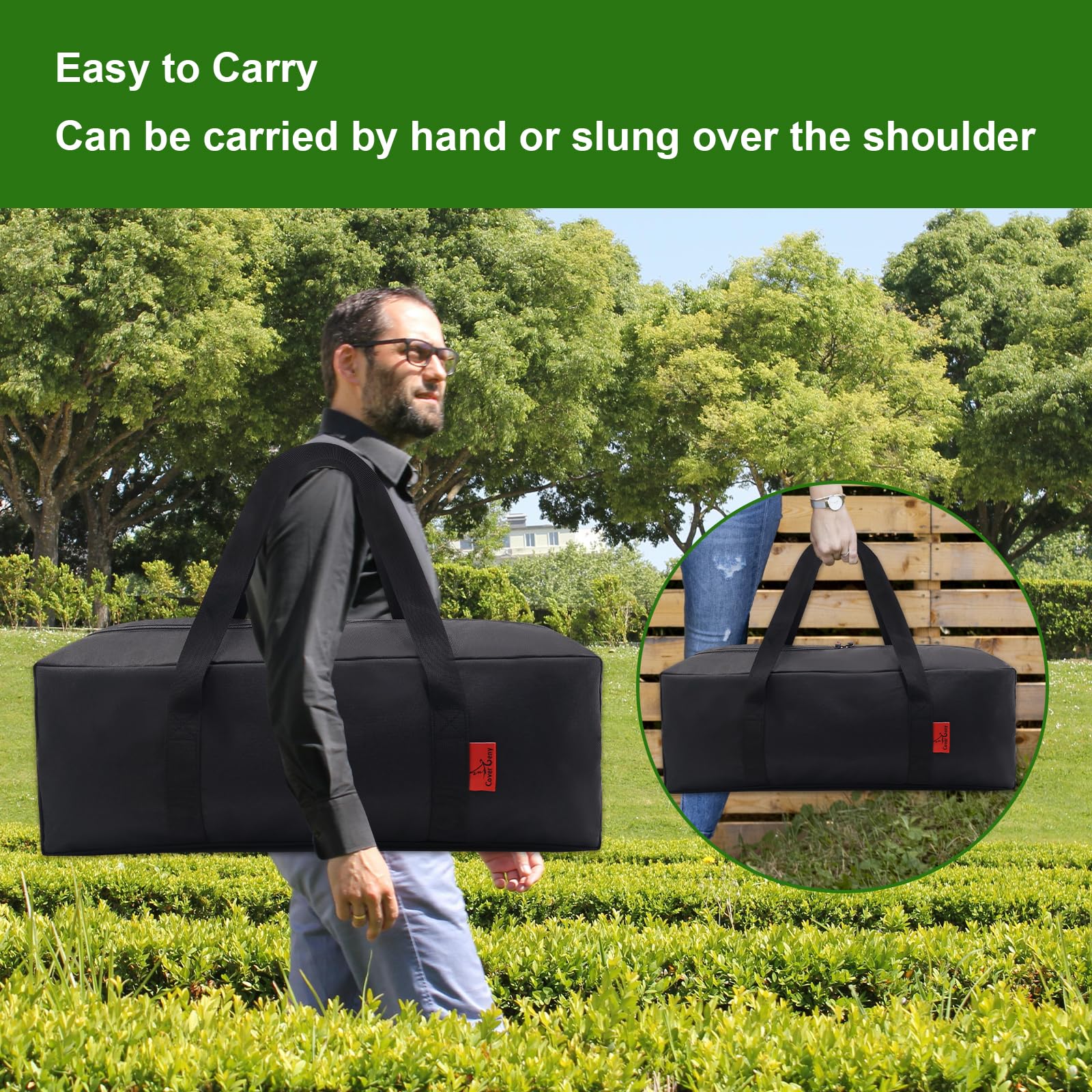 Cover Geny internal anchor straps secure tools neatly