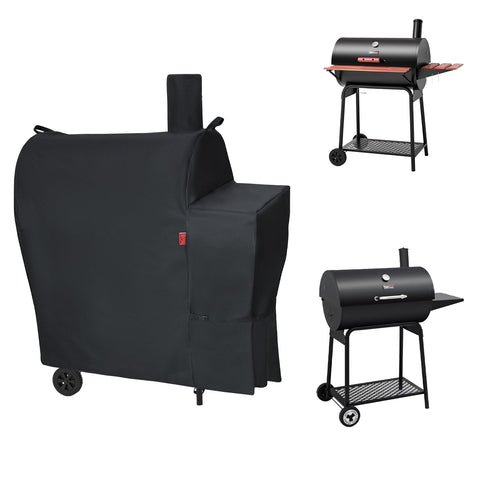 Cover Geny grill cover on Royal Gourmet CC1830 front view for a precise, weather-ready fit