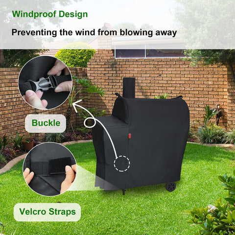 UV coating and PVC backing block sun and water exposure
