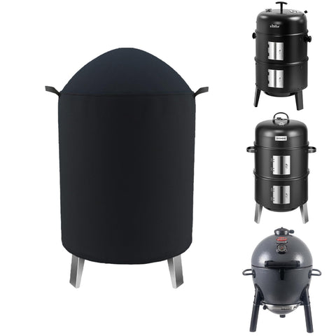Cover Geny round smoker cover 19x28 fits 16-inch smokers with weatherproof protection