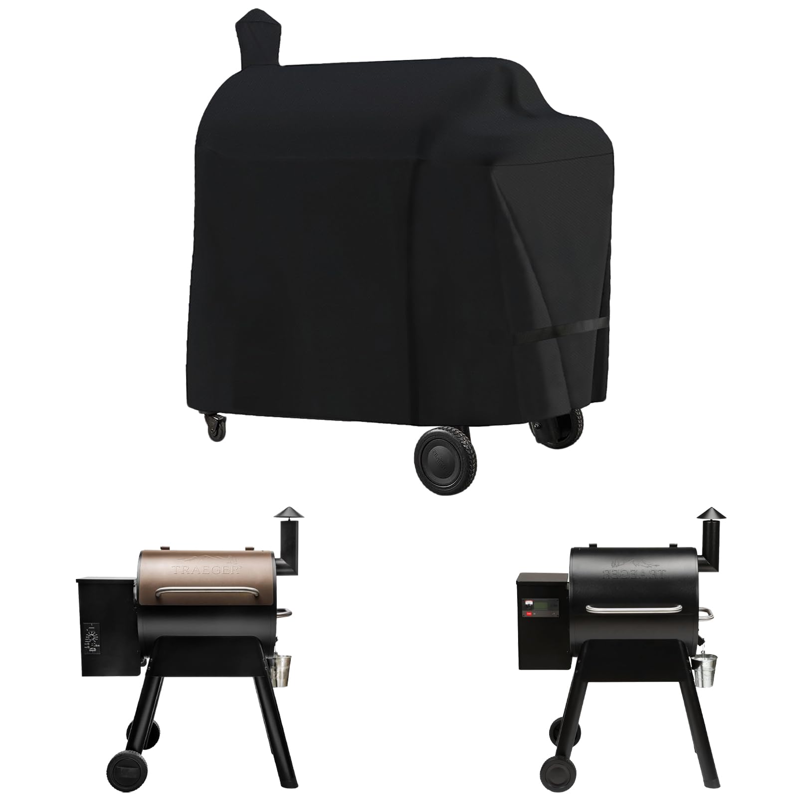 Cover Geny Traeger Pro 575 fit provides a snug, secure enclosure for the grill.