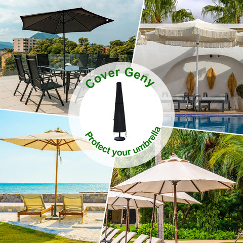 Cover Geny easy-clean design allows quick maintenance after outdoor use