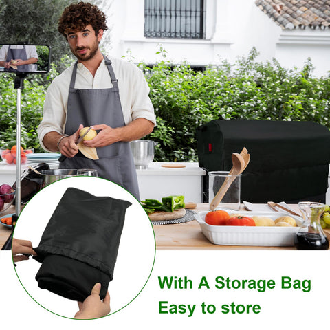 Cover Geny vented grill cover promoting airflow and condensation control