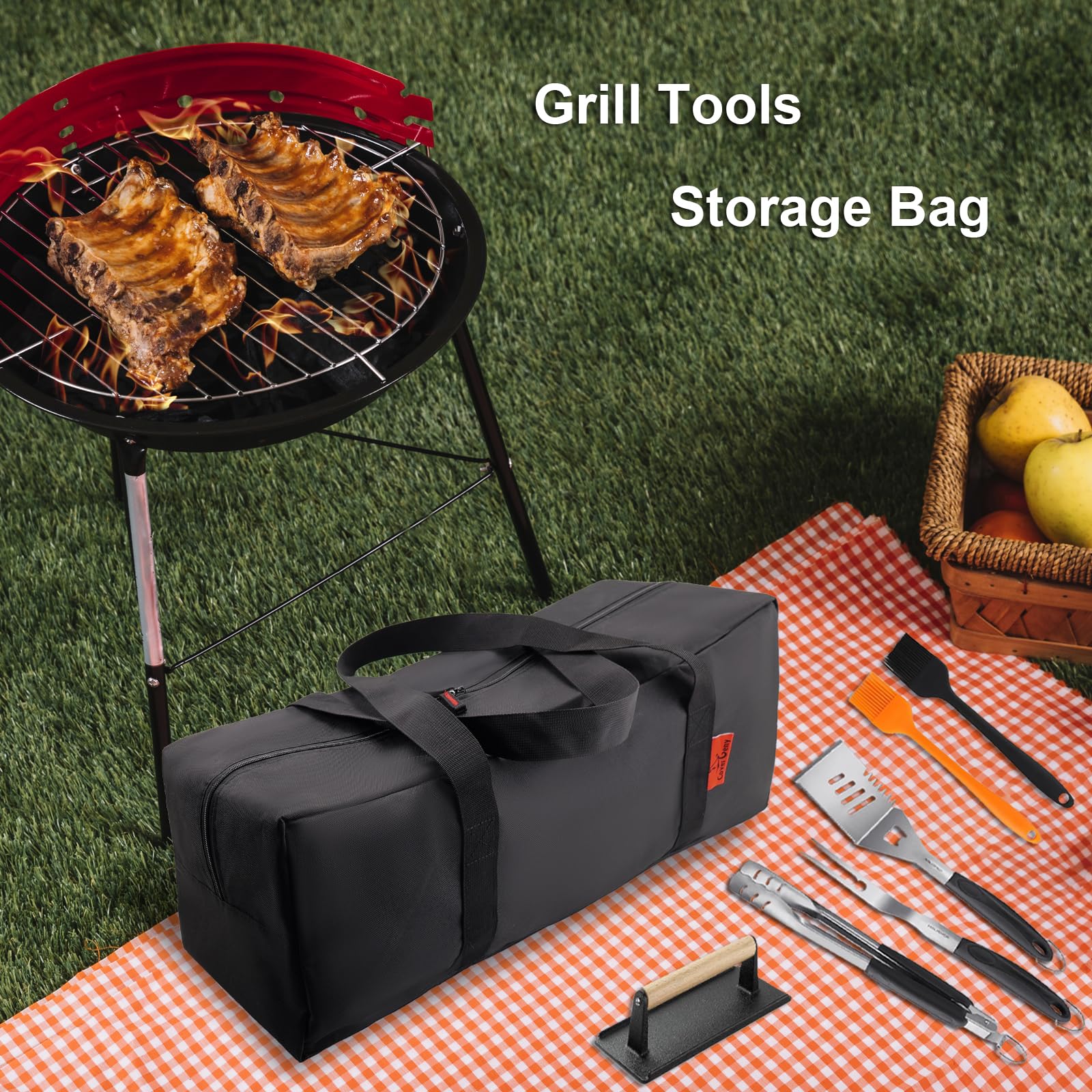 Cover Geny waterproof 600D fabric stays durable in outdoor conditions