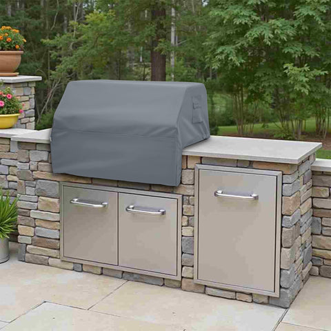 Covers & All built-in grill cover 12 oz PVC-coated fabric emphasizes durability