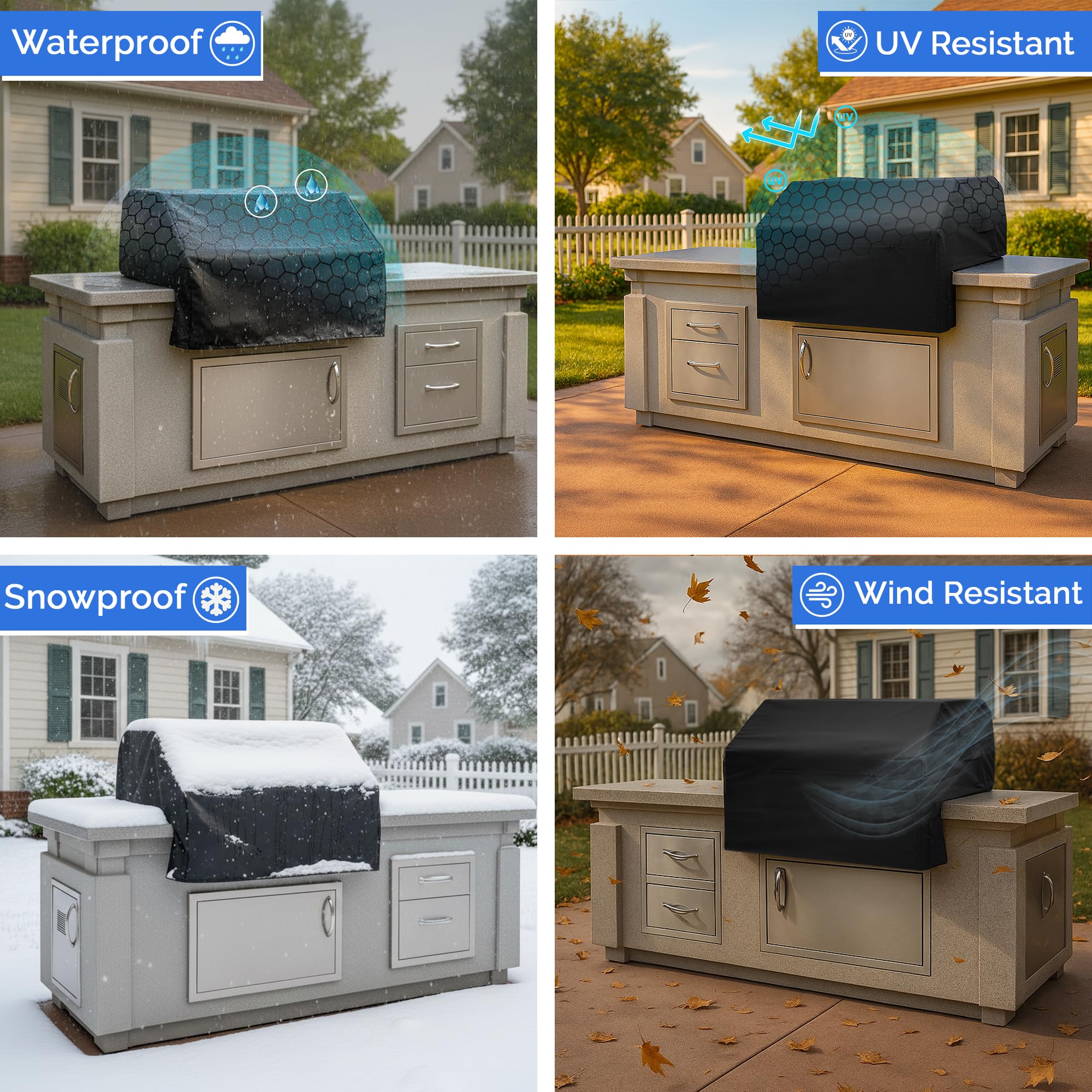 Covers & All 12oz Cover Max material close-up highlighting durability.