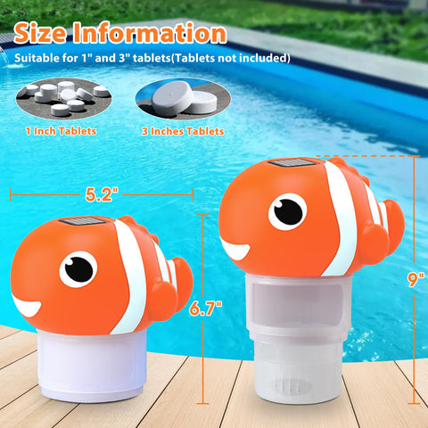 Covfirst IP68 waterproof floater resists sun and pool chemicals for lasting use