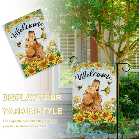 Covido 12x18 flag captures seasonal vibes for deck, patio, or mailbox decor.