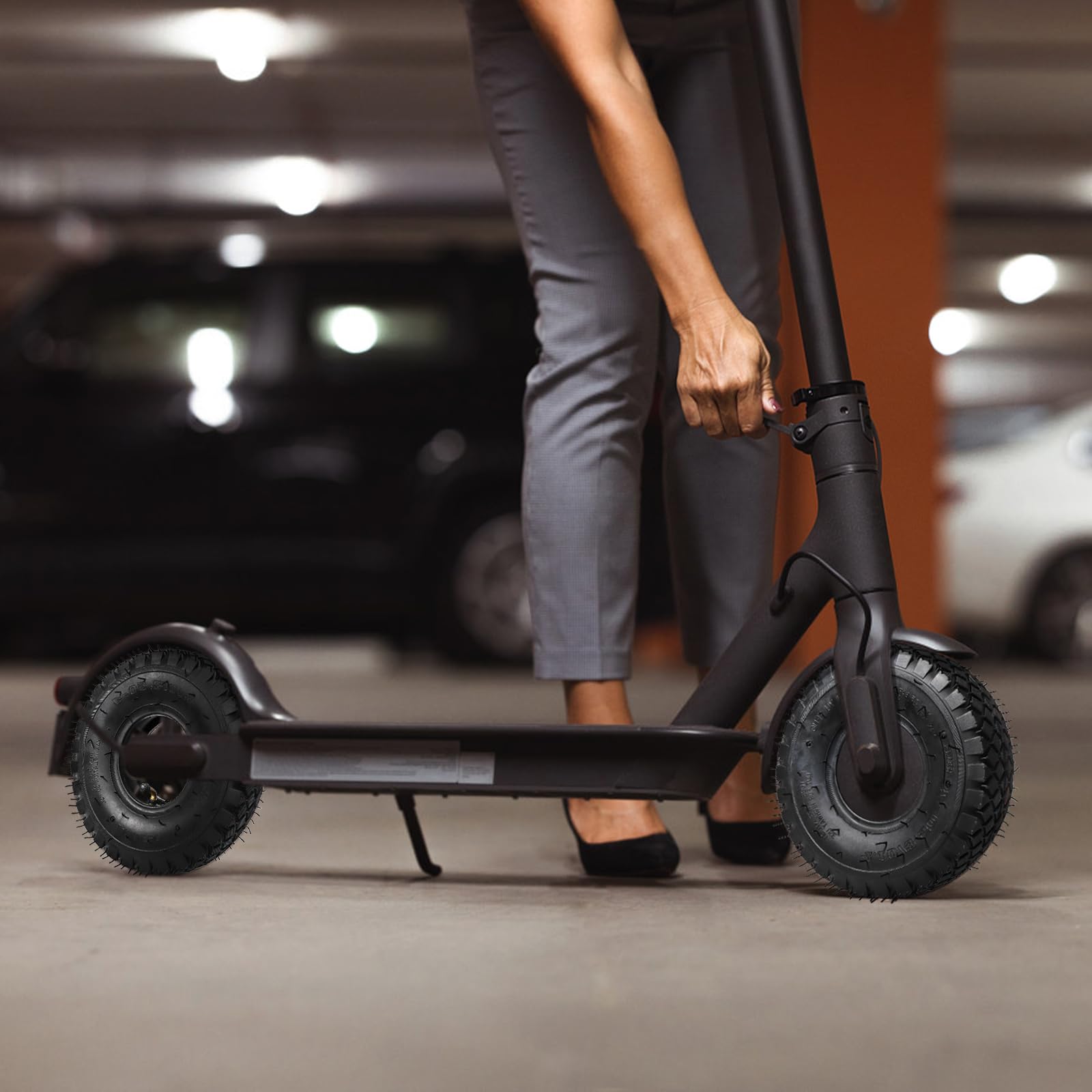 Covzoe lawn-mower-compatibility-application demonstrates versatile use on garden equipment.