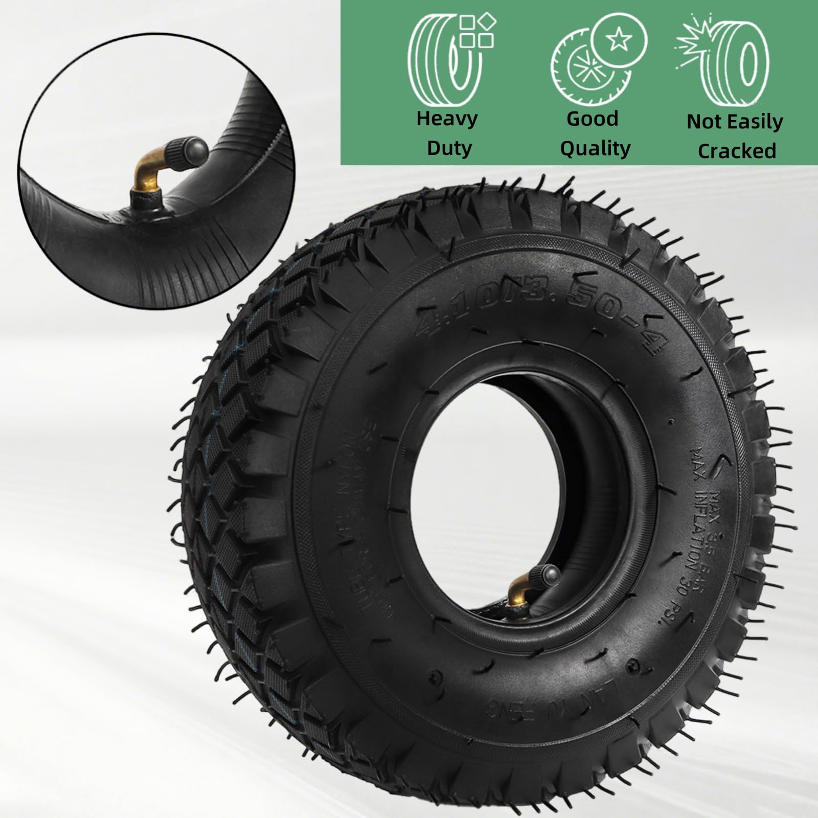 Covzoe packaged tire-inner-tube-set ready for quick replacements.