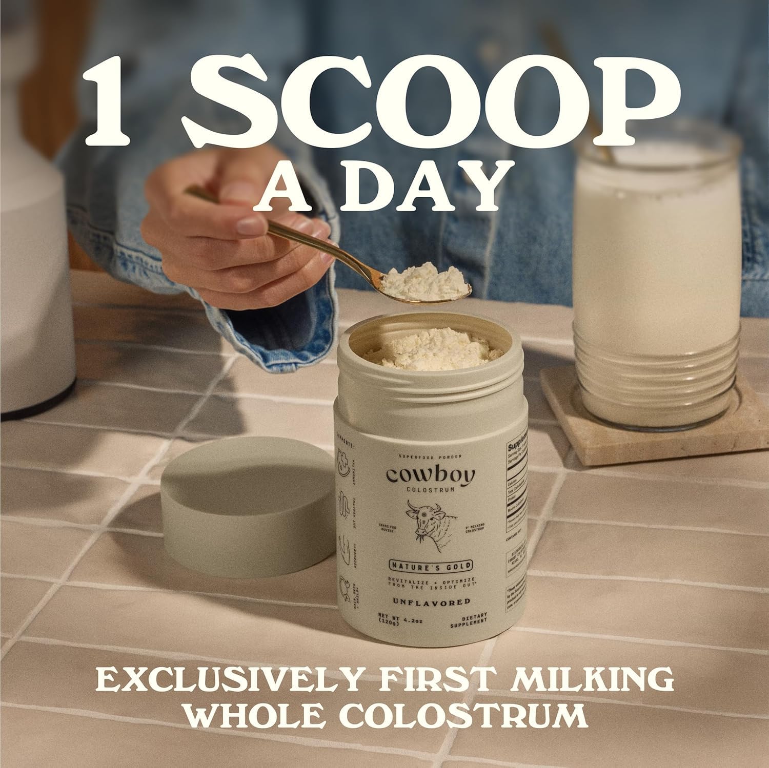 Cowboy Colostrum premium ethical sourcing from US farms