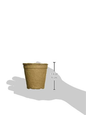 CowPots odorless visual 5: breaks down in soil after a season.