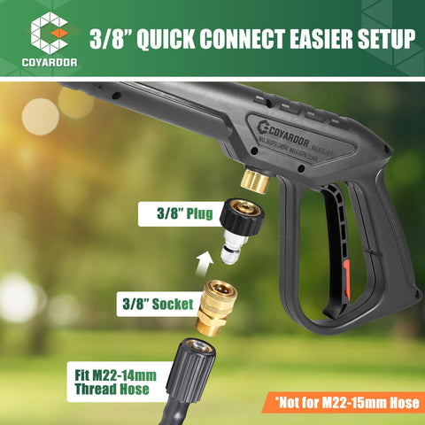Coyardor brass fittings provide durable, leak-free connections.