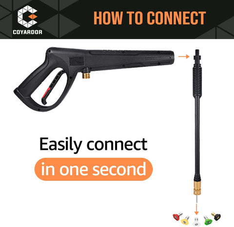 Coyardor lightweight design at 1.5 lb enables one-handed operation.
