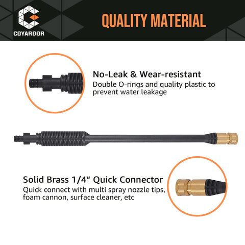 Coyardor M22 adapter converts 14mm to 15mm for flexible connections.