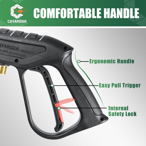 Coyardor universal quick-connect fits 1/4-inch accessories for versatility.