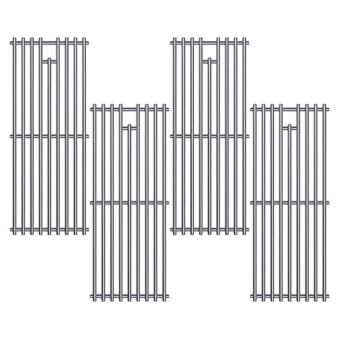 Cozilar 9mm stainless steel grill grates for Bull Angus 4-burner, durable replacement part.