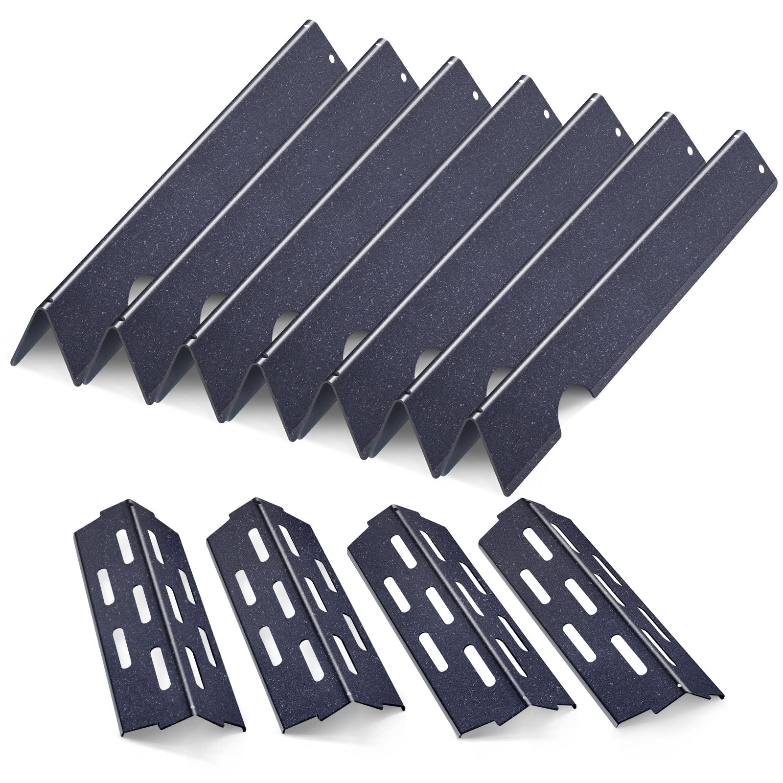 Cozilar flavorizer bars in porcelain steel for even grilling on Weber Genesis II
