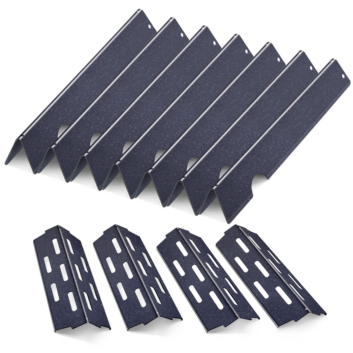 Cozilar flavorizer bars in porcelain steel for even grilling on Weber Genesis II