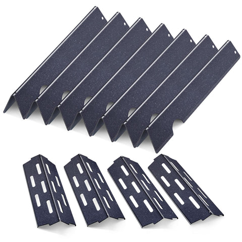 Cozilar flavorizer bars in porcelain steel for even grilling on Weber Genesis II