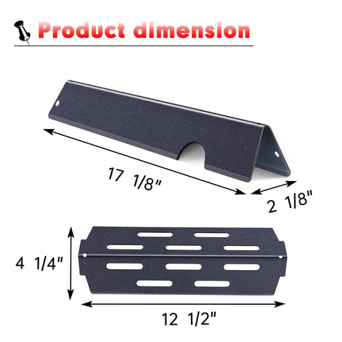 Cozilar heat deflectors shielding components for cleaner heat flow